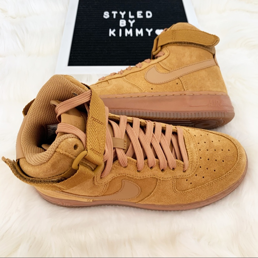 NIKE Air Force 1 High Top Sneakers Shoes New - Picture 3 of 7